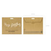 Picture of BANNER HAPPY BIRTHDAY ROSE GOLD 16.5X62CM